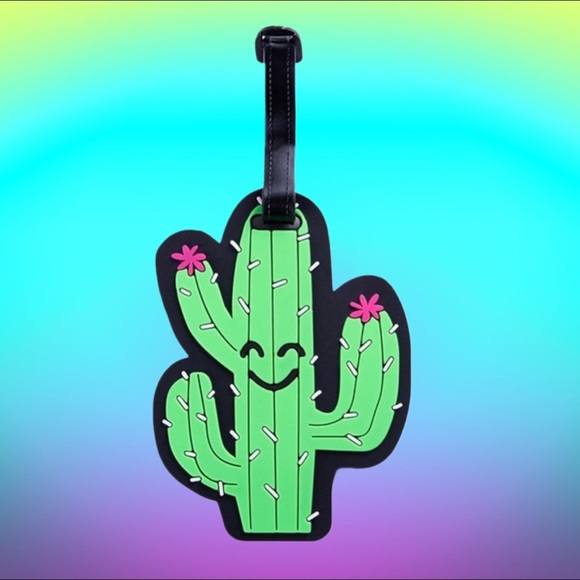 CACTUS BACKPACK / LUGGAGE TAG NWT - Picture 5 of 5
